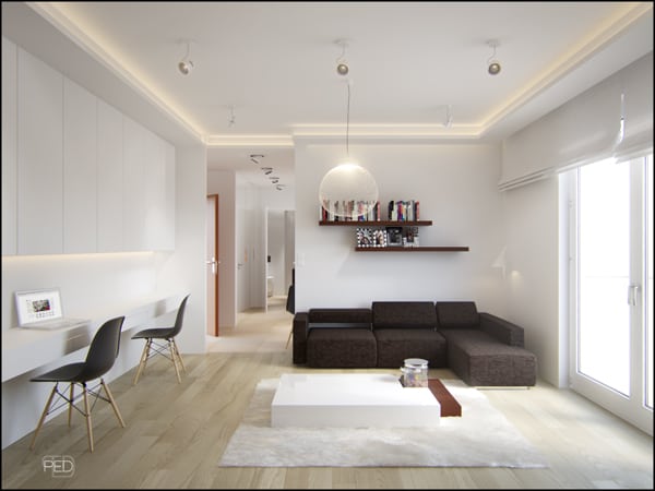 Ý tưởng thiết kế cho căn hộ diện tích nhỏ