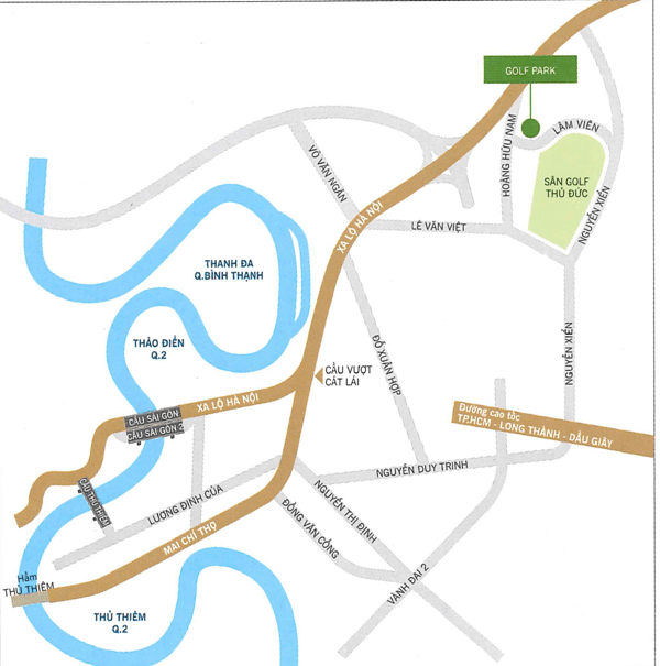Dự án nhà phố và biệt thự Golf Park Residence