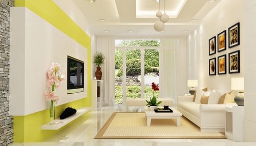 Những mẫu trần thạch cao đẹp cho phòng khách hiện đại