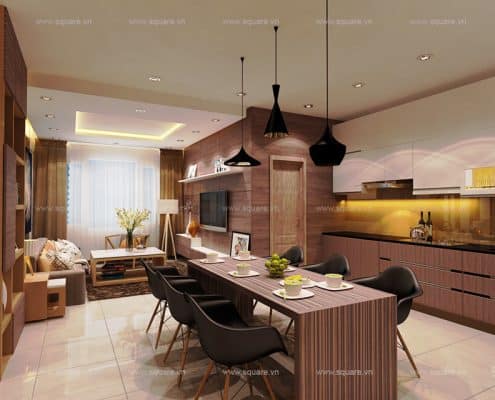 Thiết kế – Thi công Nhà mẫu Dự án Tropic Garden