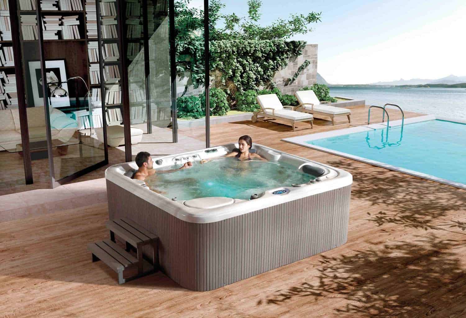 Cảm Hứng Thiết Kế Phòng Tắm Với Bồn Jacuzzi