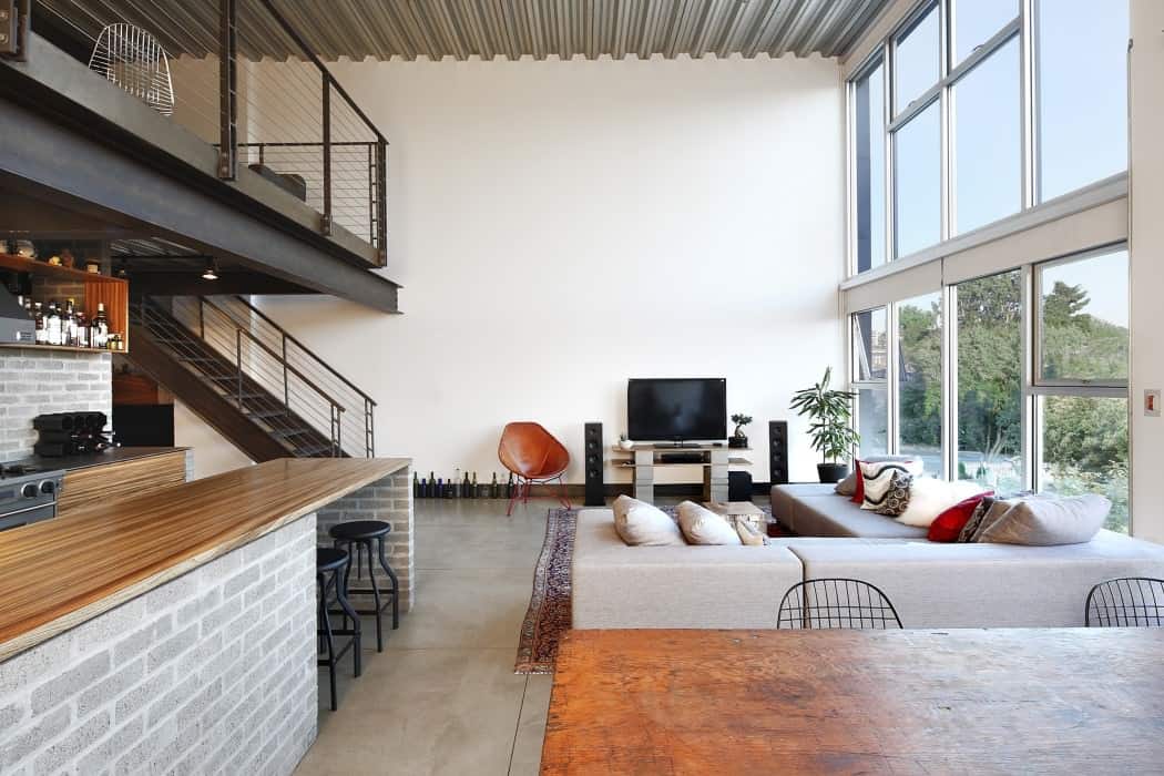 Nội thất nhà ở độc đáo của căn “gác xép công nghiệp” ở Seattle
