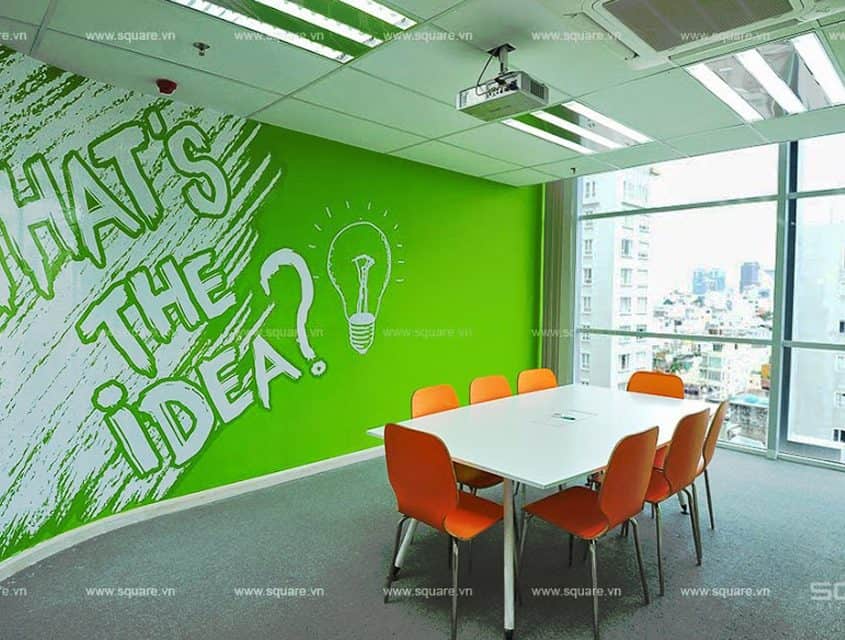 Thiết kế và thi công văn phòng Tiniworld.
