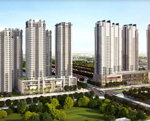 sunrise-city-square-interior-design-495x400 Thiết kế- Thi công Sảnh Dự án Sunrise City Central W1