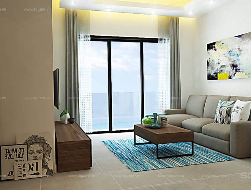 Thiết kế – Thi công căn hộ anh Nam- Riviera Point