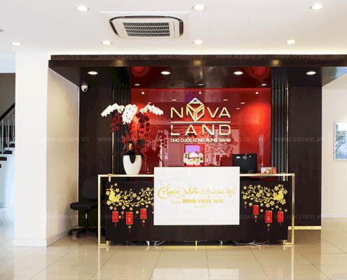 Thiết kế – Thi công showroom Novaland-104 Hai Bà Trưng