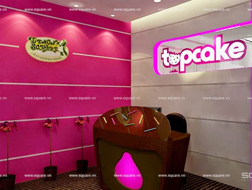Thiết kế- Thi công văn phòng công ty Topcake
