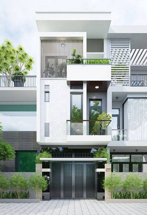 XU HƯỚNG MẪU THIẾT KẾ NHÀ PHỐ HIỆN ĐẠI NGÀY NAY