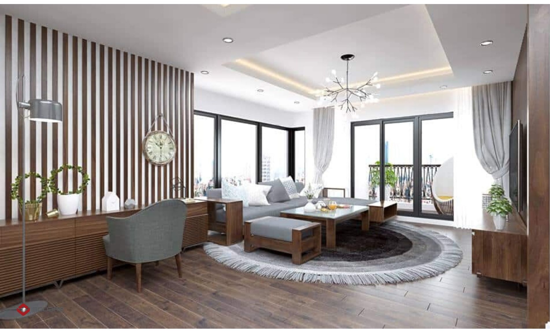 Thiết kế căn hộ Vinhomes quận 9 cho thuê