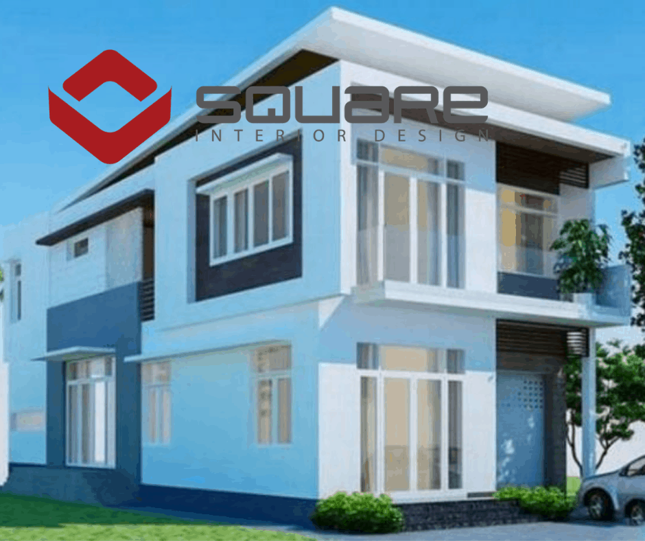 Mẫu Nhà Đẹp 2 Tầng Hiện Đại 4 Phòng Ngủ Cực Đẹp – Xu Hướng Kiến Trúc 2019